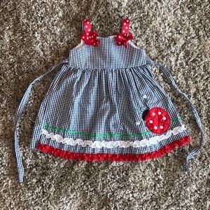 2T gingham dress